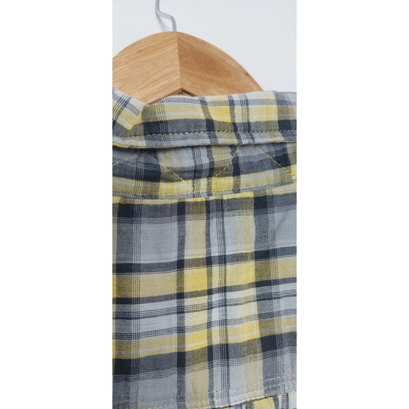 The North Face Men's Size XXL Short Sleeve Shirt Button Down Plaid Lined - Picture 7 of 13